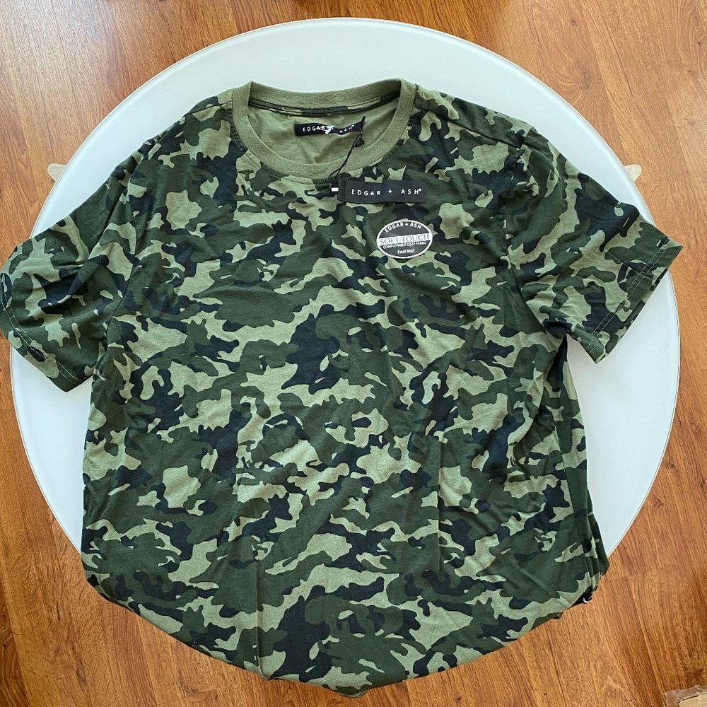Edgar + Ash Camo T Shirt